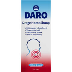 Daro Droge hoest siroop 150 Milliliter