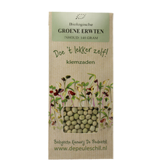 Peuleschil Groene erwten bio 140.00 Gram