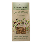 Peuleschil Groene linzen bio 140 Gram