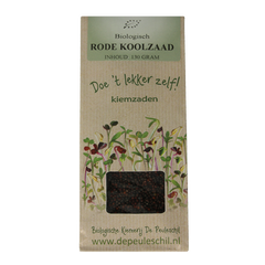 Peuleschil Rode kool zaad bio 130 Gram