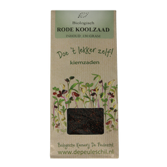 Peuleschil Rode kool zaad bio 130.00 Gram