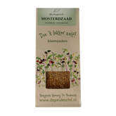 Peuleschil Mosterdzaad bio 135.00 Gram