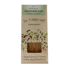 Peuleschil Mosterdzaad bio 135.00 Gram