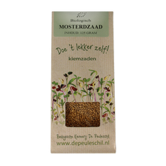 Peuleschil Mosterdzaad bio 135 Gram