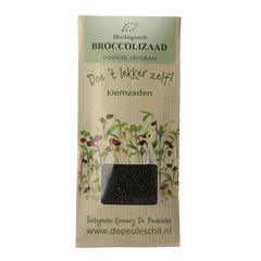 Peuleschil Broccoli zaad bio 115 Gram