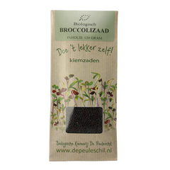 Peuleschil Broccoli zaad bio 115.00 Gram