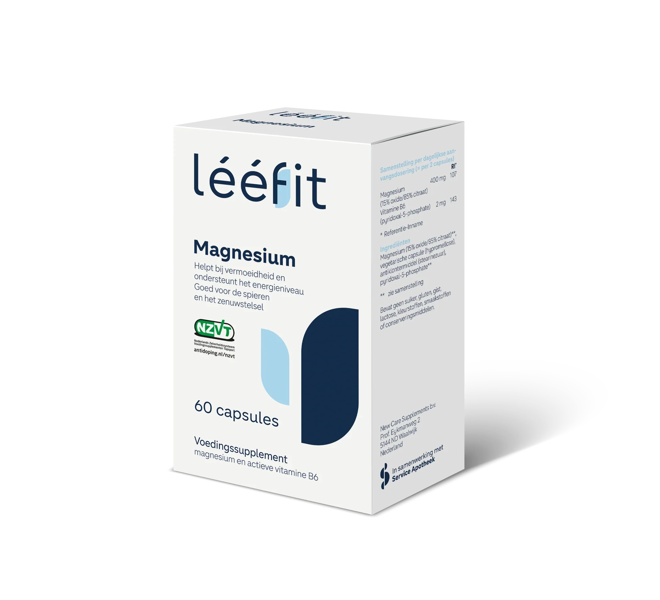 Leefit Magnesium 60 Capsules