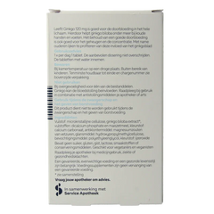 Leefit Ginkgo 60 Tabletten