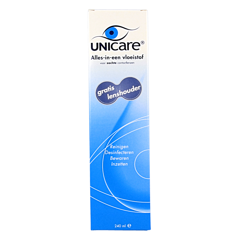 Unicare Alles-in-een vloeistof zachte lenzen 240 Milliliter