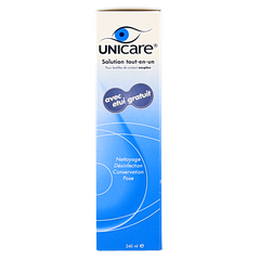 Unicare Alles-in-een vloeistof zachte lenzen 240.00 Milliliter