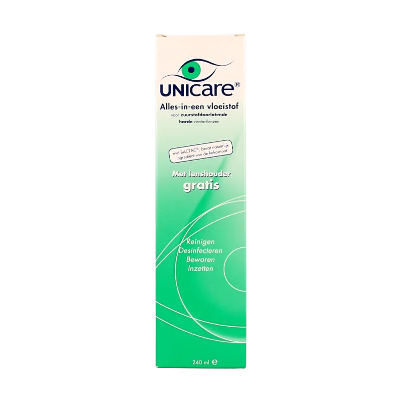 Unicare Alles-in-een vloeistof harde lenzen 240 Milliliter
