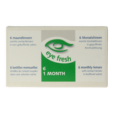 Eyefresh Maandlenzen -1.50 6.00 Stuks