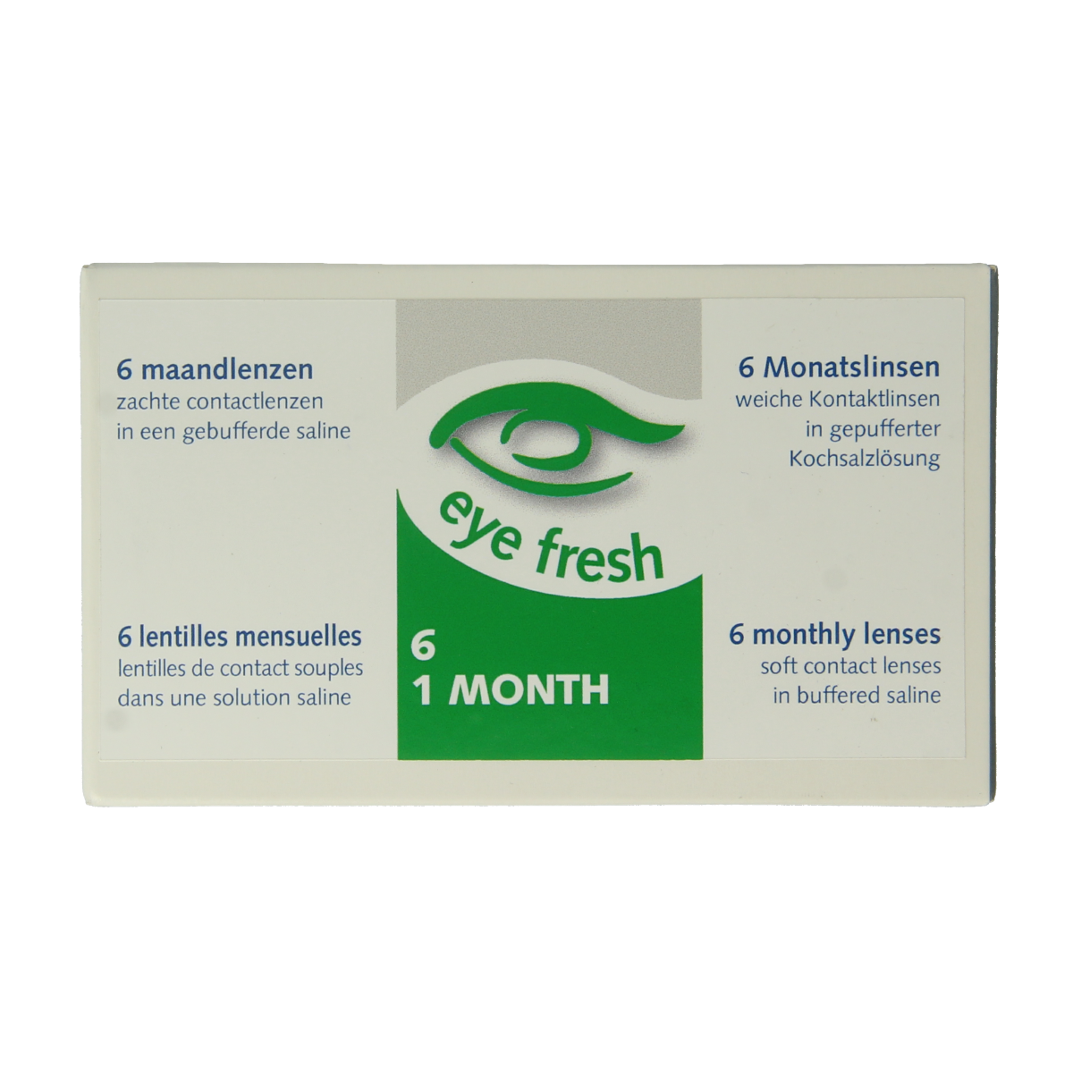 Eyefresh Maandlenzen -4.75 6.00 Stuks