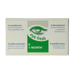 Eyefresh Maandlenzen -4.75 6.00 Stuks