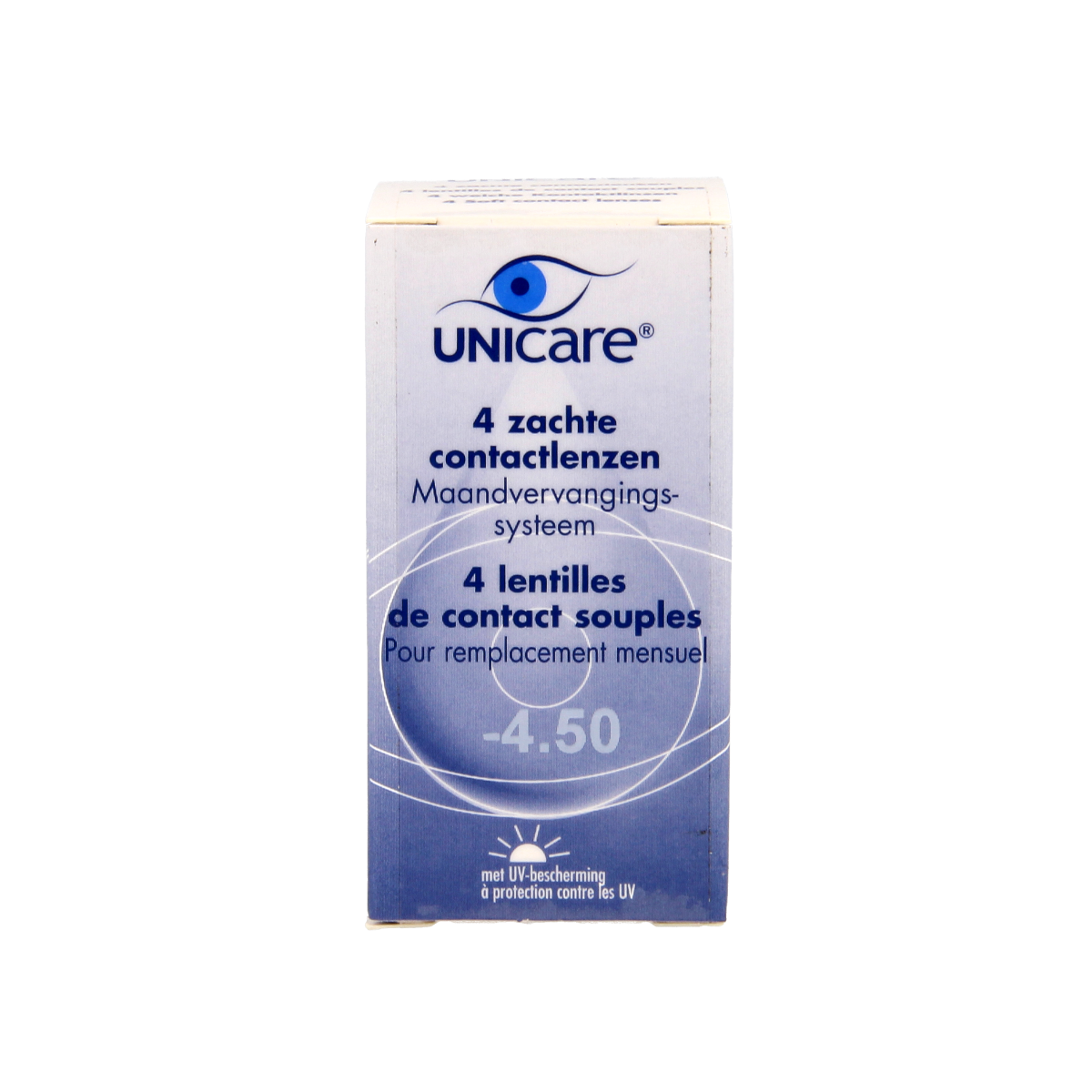 Unicare Maandlenzen -4.50 4.00 Stuks