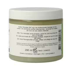 Ginkel's Voeten massagezalf 200.00 Milliliter