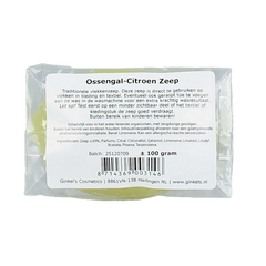 Ginkel's Ossengal citroen zeep 100 Gram