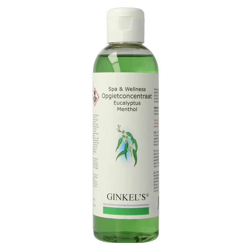 Ginkel's Sauna opgietconcentraat eucalyptus & menthol 200 Milliliter