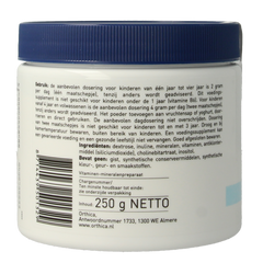 Orthica Vitamin poeder 250 Gram