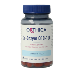 Orthica Co-enzym Q10 100 30 Softgels