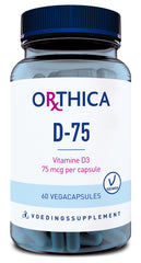 Orthica Vitamine D-75 60 Vegetarische capsules