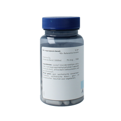 Orthica Vitamine D-75 60.00 Vegetarische capsules