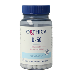 Orthica Vitamine D-50 120 Tabletten