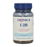 Orthica Vitamine E-200 90.00 Softgels