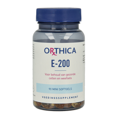 Orthica Vitamine E-200 90.00 Softgels