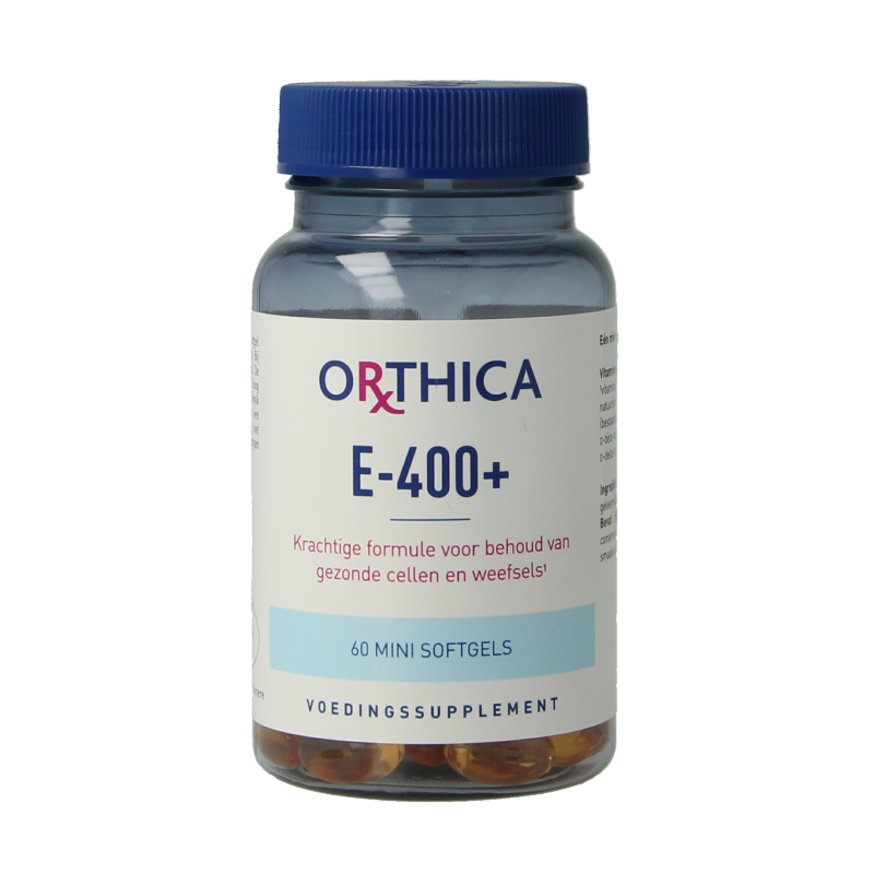 Orthica Vitamine E-400+ 60 Softgels