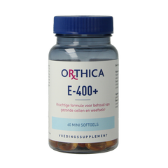 Orthica Vitamine E-400+ 60.00 Softgels
