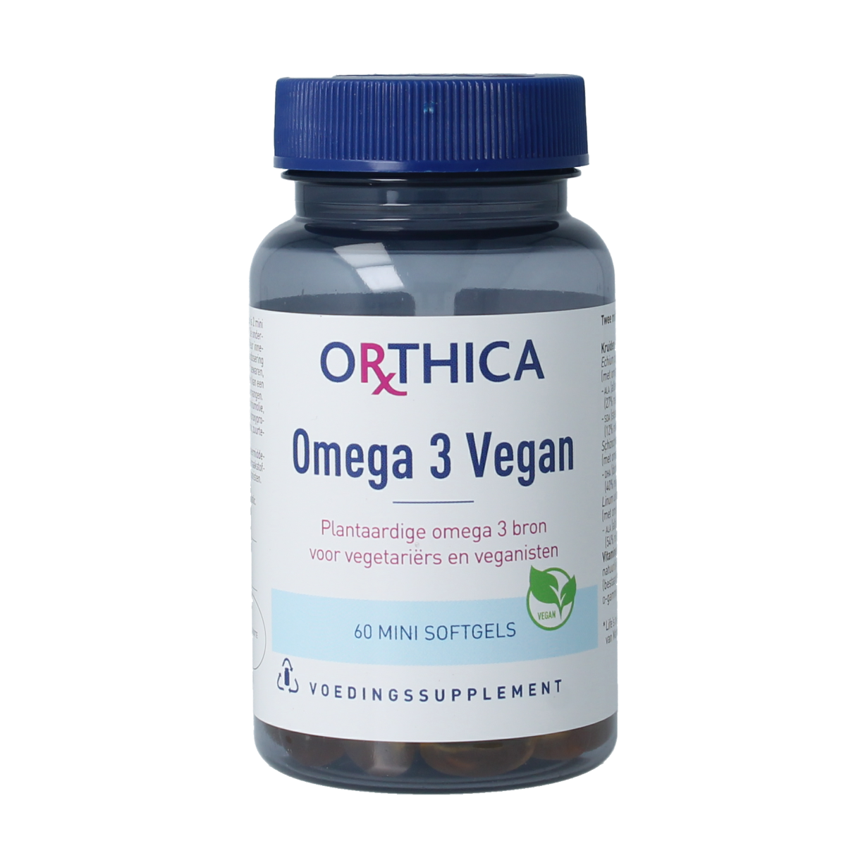 Orthica Omega 3 vegan 60.00 Softgels