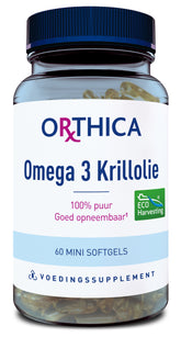 Orthica Omega 3 krillolie 60 Capsules