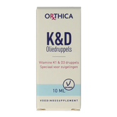 Orthica Vitamine K & D zuigeling 10 Milliliter