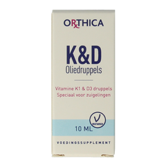 Orthica Vitamine K & D zuigeling 10.00 Milliliter