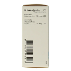 Orthica Vitamine K & D zuigeling 10.00 Milliliter