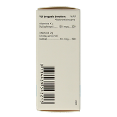 Orthica Vitamine K & D zuigeling 10 Milliliter