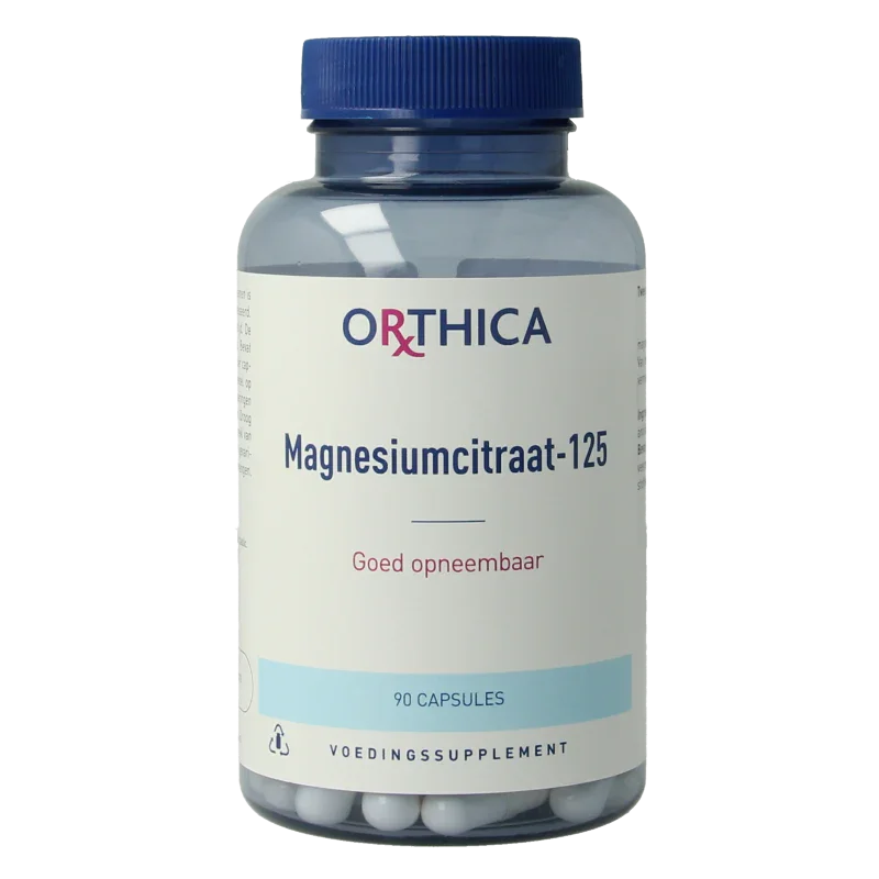 Orthica Magnesium citraat 125 90 Capsules
