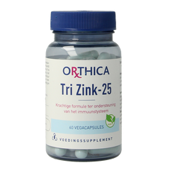 Orthica Tri zink 25 60 Capsules