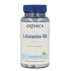 Orthica L-Glutamine 500 60.00 Vegetarische capsules