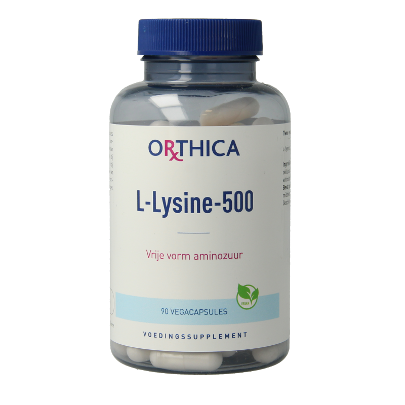 Orthica L-Lysine 500 90 Capsules