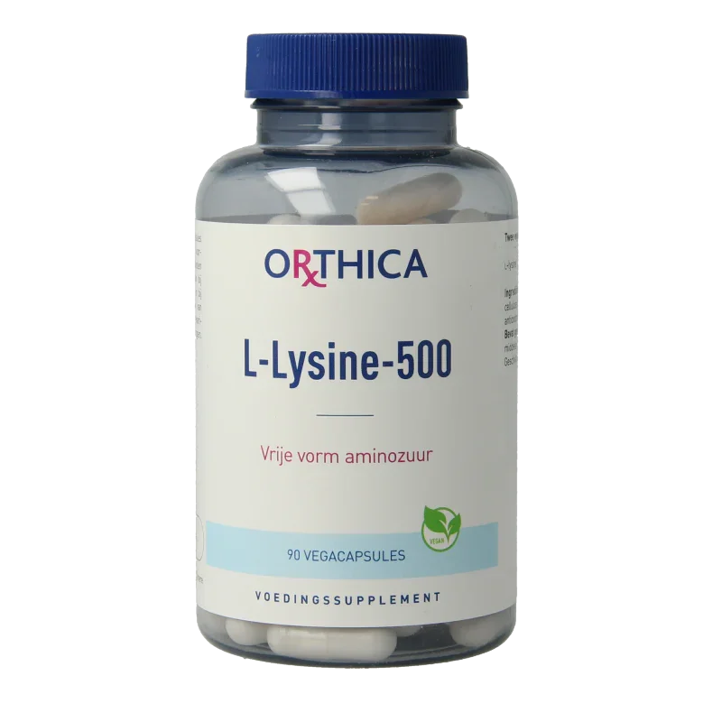 Orthica L-Lysine 500 90 Capsules