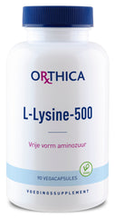 Orthica L-Lysine 500 90.00 Capsules