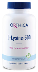 Orthica L-Lysine 500 90 Capsules