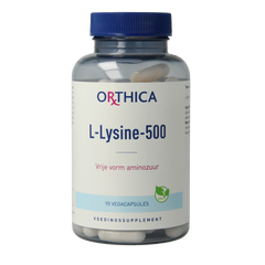 Orthica L-Lysine 500 90 Capsules