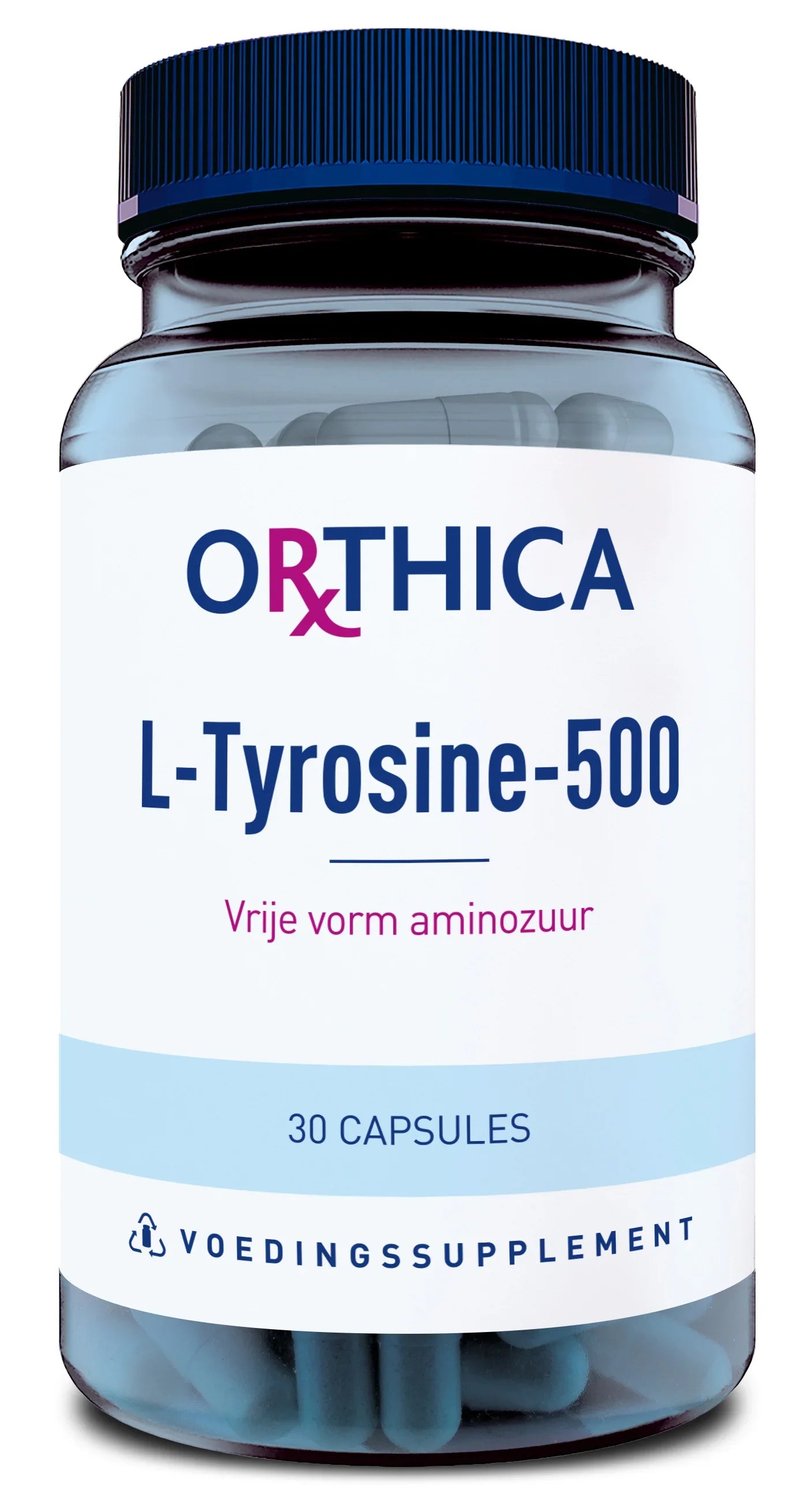 Orthica L-Tyrosine 500 30 Capsules