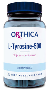 Orthica L-Tyrosine 500 30 Capsules
