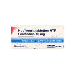 Healthypharm Loratadine hooikoorts tablet 10 Tabletten
