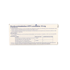 Healthypharm Loratadine hooikoorts tablet 10 Tabletten