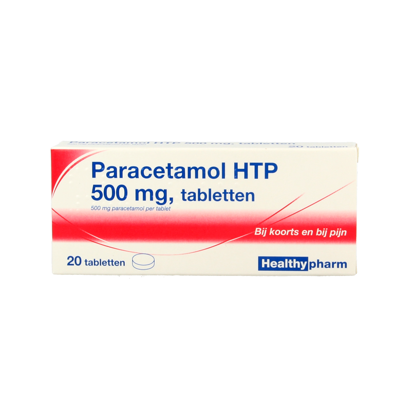 Healthypharm Paracetamol 500mg 20.00 Tabletten